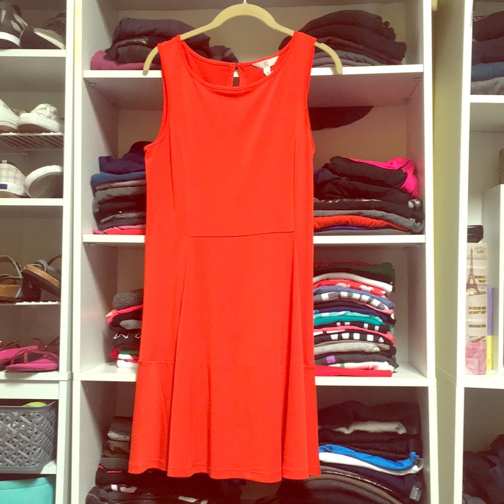 NWT Charming Charlie Medium Orange Dress